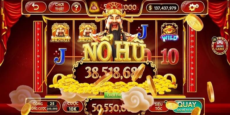 Trải nghiệm cơ chế tích lũy siêu Jackpot liên tục